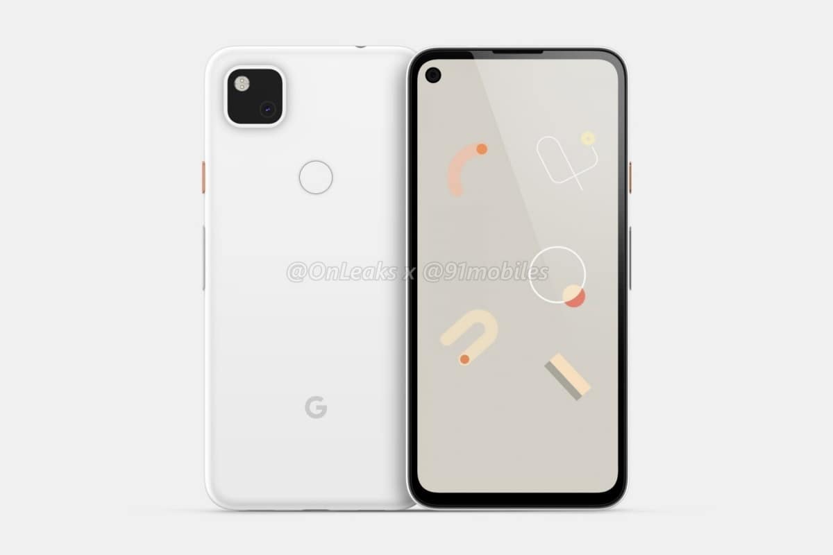 Google Pixel 4A Render