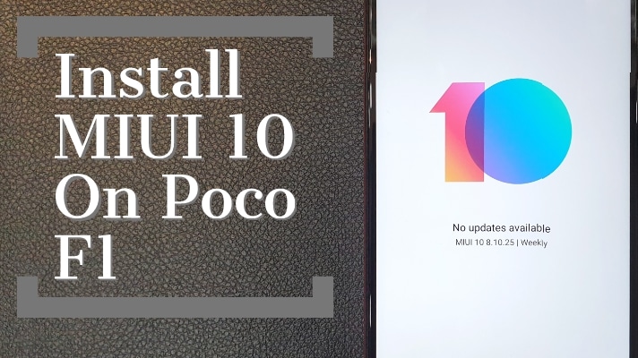 MIUI 10 on Poco F1