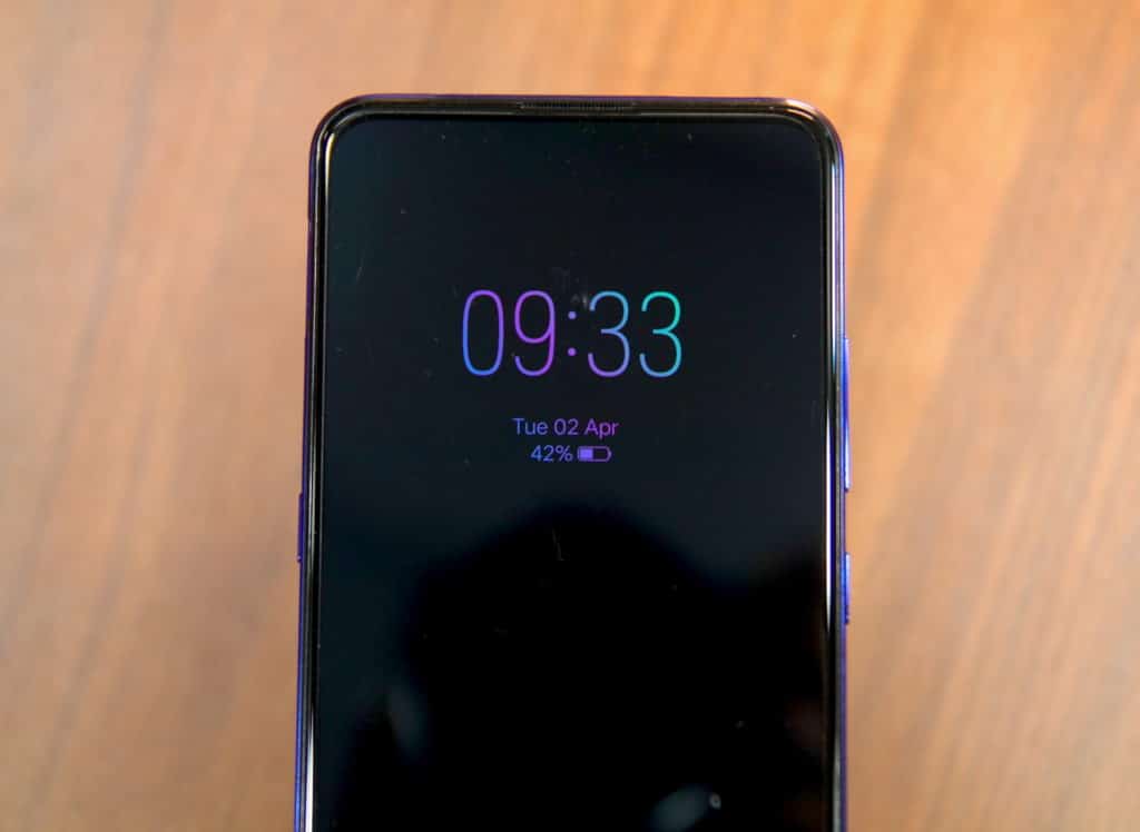 Vivo V15 Pro Always ON Display