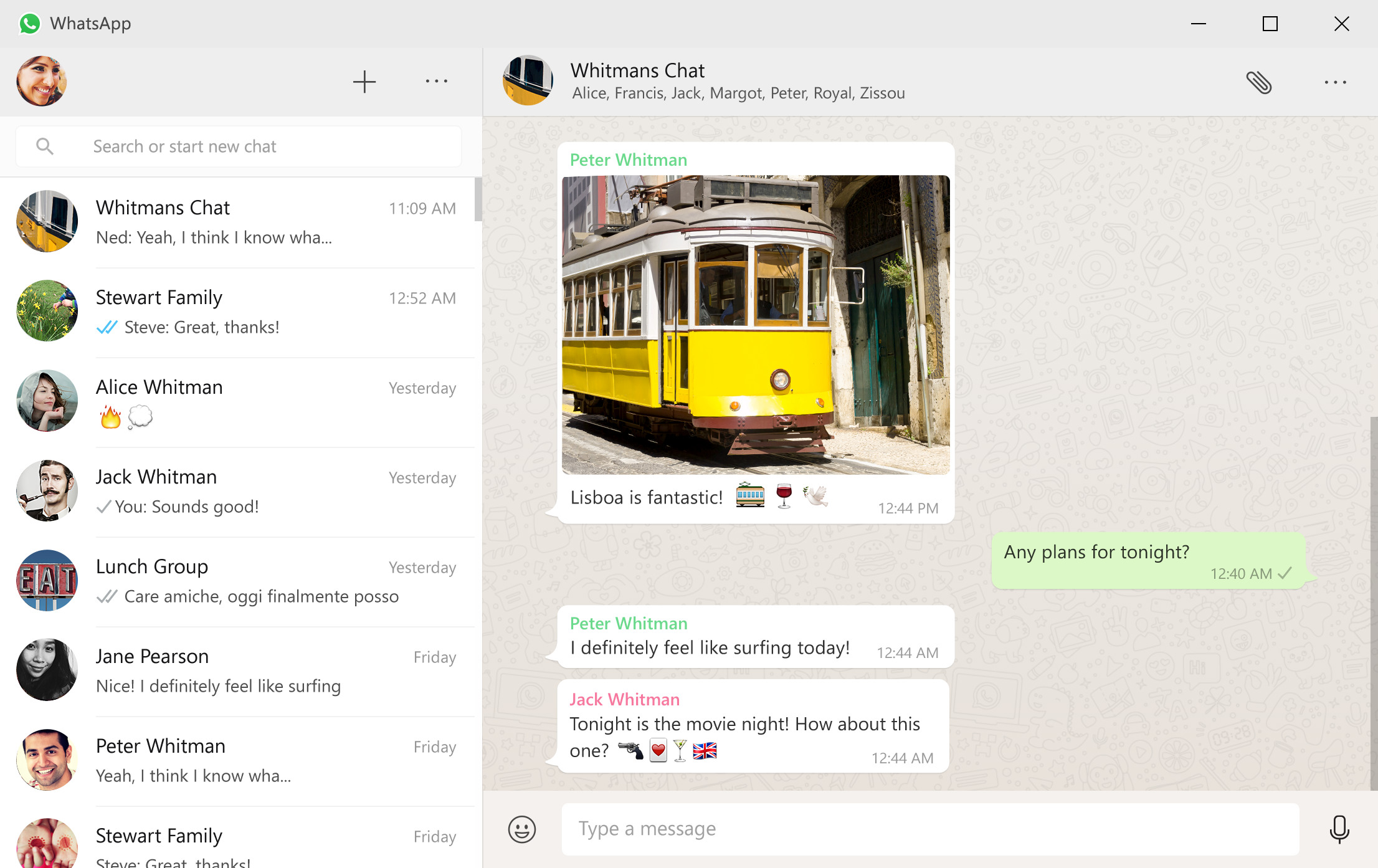 WhatsApp Desktop Client