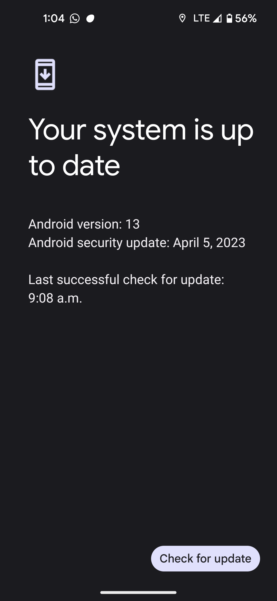 April 2023 Security Patch